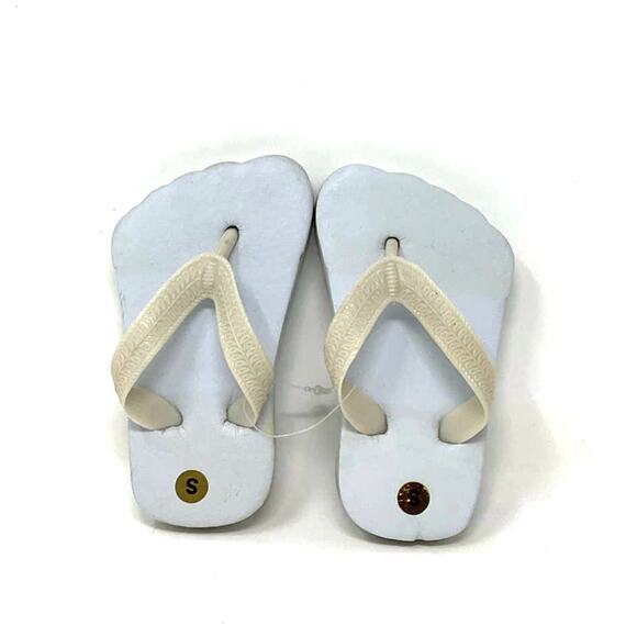 NWT Creatology Kids Gray Flip Flops Tongs Size Sm (7) - Picture 5 of 12